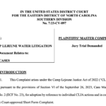 Screenshot 2023 10 10 at 8.54.29 AM Camp Lejeune Water Litigation Master Complaint (Full Text)