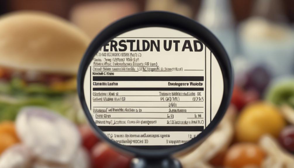 clearer food labeling needed