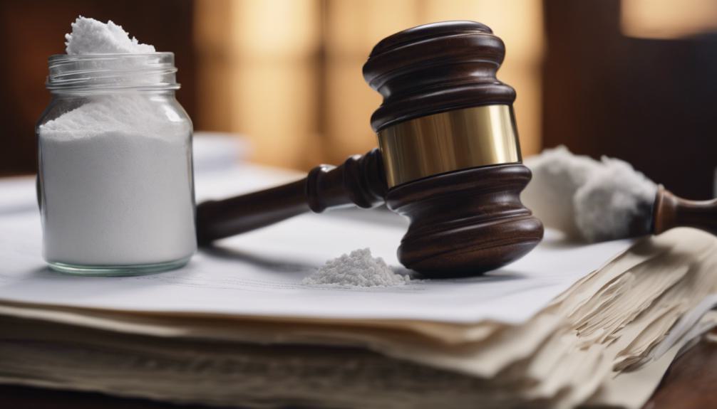 legal action over talc